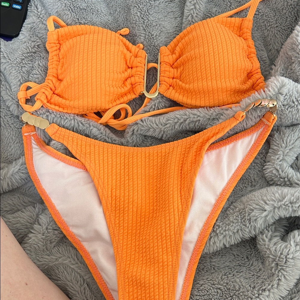 Orange Bikini Set